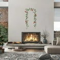 thumbnail image 4 of Arrangement Floral Suspendu de Vacances avec Rouge et Vert pour Porte Intérieure Extérieure Escaliers Mur, 4 of 4