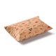 thumbnail image 2 of Paper Pillow Gift Boxes Packaging Boxes Party Favor Sweet Candy Box Flower Pattern BurlyWood 9.9x5.5x0.1cm Finished Product: 8x5.5x2cm, 2 of 5