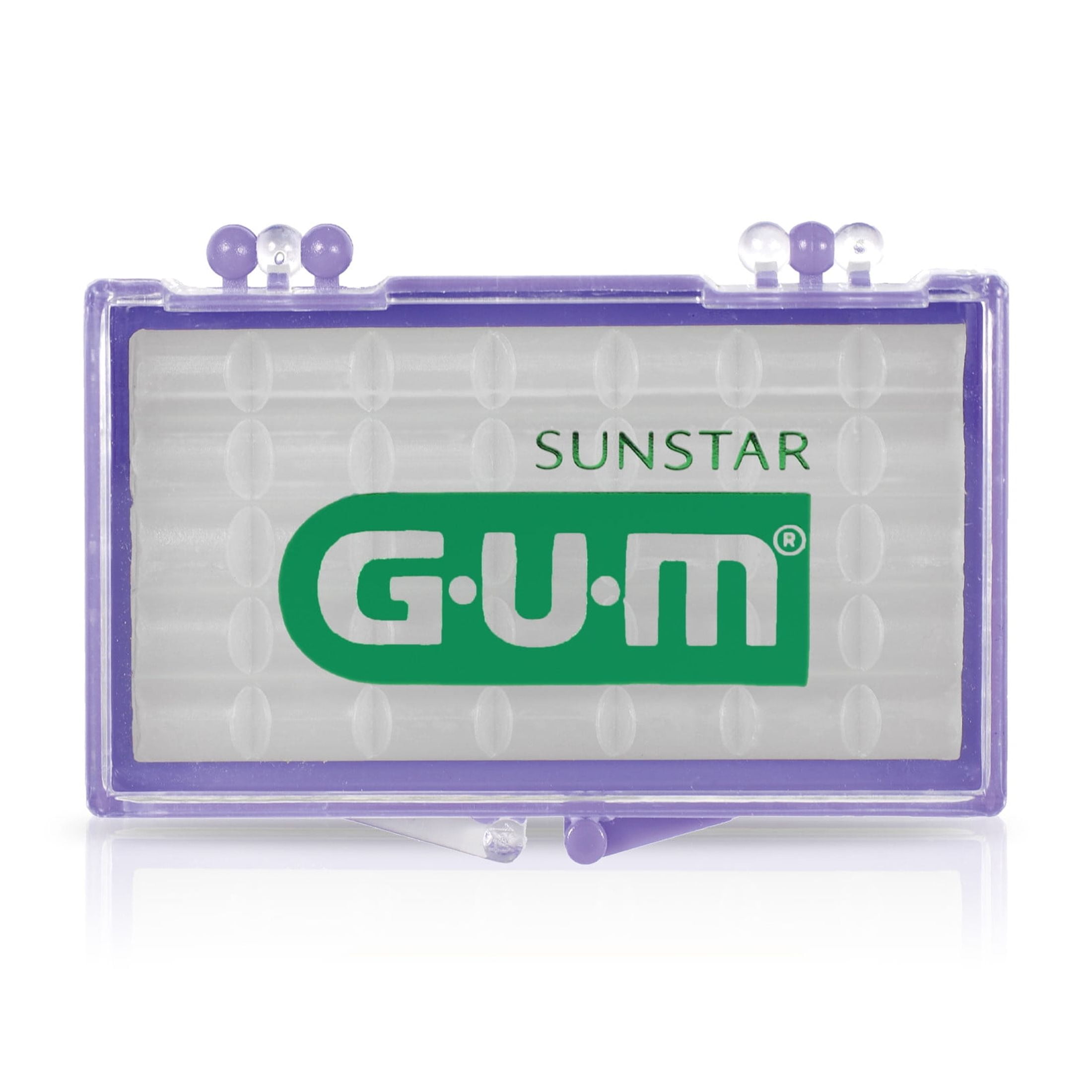 GUM Orthodontic Wax for Braces and Dental Devices with Vitamin E and Aloe Vera, Mint Flavor, Pack of 2