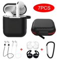 thumbnail image 2 of Bluelans 7 Uds bolsa de almacenamiento de auriculares portátil de silicona compatible con Bluetooth caja Csae Compatible con Airpods, 2 of 5