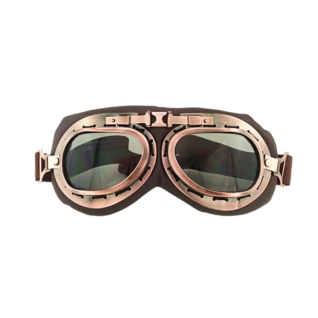 Bangcool Ski Goggles Adjustable Windproof Vintage Outdoor Goggles Motorcycle Goggles