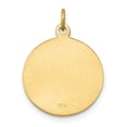 thumbnail image 2 of Auriga Fine Jewelry 14K Yellow Gold Saint George Medal Charm for Women (Length - 20mm, Width - 15mm), 2 of 6