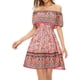 thumbnail image 3 of Vestido corto informal Sonducket Vestido veraniego cómodo caqui S, 3 of 6
