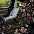 thumbnail image 3 of Xixirimido Cottagecore Mushroom Snail Moth Fern Print Car Seat Cover Front Seat Sweat Towel Bucket Seat Covers for Cars SUV Trucks for Gym Workout Running Swimming Beach Hiking,, 3 of 8