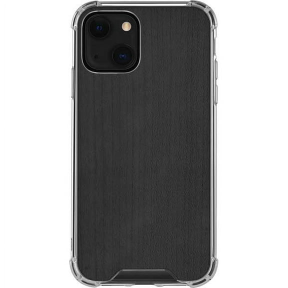 Skinit Wood Ebony Wood iPhone 13 Clear Case