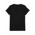 thumbnail image 2 of Camiseta con estampado de corazón de San Valentín para mujer. Cuello redondo y manga corta. Ideal para adultos, hombres, mujeres, adolescentes y jóvenes., 2 of 6