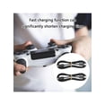 thumbnail image 4 of 1pc/2pcs Type-C Charging Cable for PS5 slim Wireless Controller Extension Power Cable Data Sync Cord Charging Wire Black, 4 of 11