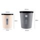 thumbnail image 3 of Pontos - Cubo de basura con aro de presión, sin tapa, de plástico, ahorra espacio, ideal para cocina, baño, sala de estar, con rayas, para uso diario., 3 of 8
