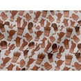 thumbnail image 5 of oneOone Tissu Jersey Viscose Brun Rouille Cactus Matériel de Robe Tissu Imprimé Tissu au Mètre 60 Pouces de Large, 5 of 5