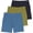 Set 6, variant on 3 Pack: Mens 7" Golf Shorts Pockets - Flat Front Casual Work Workout Active Hiking Sport