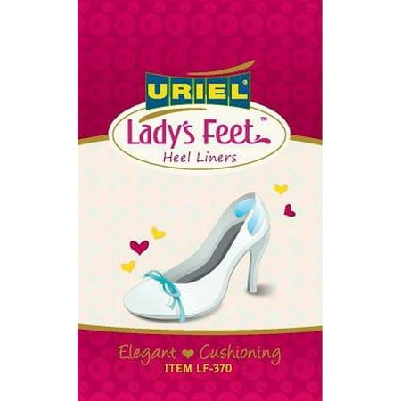 Lady's Feet Back Heel Silicone Cushions for High-Heeled Shoes