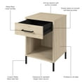 thumbnail image 3 of Bush Furniture Soho Nightstand in Natural Elm, 3 of 8