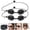 Black, variant on CHENjy Light Absorbing Sleep Goggles CPAP Compatible Comfort Fit Tanning Eye Protection Undisturbed Restful Night