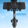 thumbnail image 2 of Soporte de teléfono para coche Soporte de GPS Espejo retrovisor ajustable Soporte de teléfono telescópico Sywqhk Accesorios para autos y motos, 2 of 4