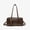 Coffee, variant on Swing Zip Shoulder Bag, Small Purses for Women Trendy Handbags, Mini Vintage Hobo Clutch Leather Tote