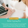 thumbnail image 2 of Kit Belly Casting, recuerdo del embarazo de Kate & Milo, 2 of 6