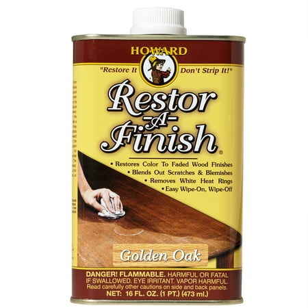 Howard RF3016 Restor-A-Finish, 16-Ounce, Golden Oak