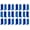 Two Tone Blue 25 Pack, variant on Finger Toothbrush Bulk Packs Dog Cat Pet Dental Care Vet Shelter Rescue Home Use (Two Tone Blue 25 Pack)
