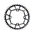 thumbnail image 1 of Plateau de Vélo 104BCD Roue de Guidage de Chaîne Ronde Pièces d'Anneau de Roue Noire 46T, 1 of 9