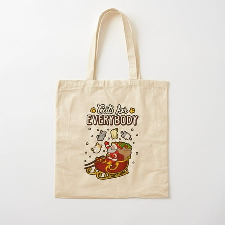 Cats For Everybody Funny Ugly Christmas Sweatshirt Cotton Tote Bag Canvas Tote Bag  Family Gift For Mother  Her