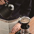 thumbnail image 4 of Hario KDC-02-B Coffee Dropper, Ceramic, Black, Size 2, 4 of 5