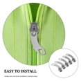 thumbnail image 3 of SWETRACE 15Pares Accesorios Para Maletas Con Tirador De Cremallera Metálico Fácil De Usar Color Plata, 3 of 5