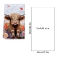 thumbnail image 3 of DefiDgd 2pcs 24x16inch Highland Cattle Kitchen Towels,Absorbent Dish Towels,Farmhouse Hand Towel for Kitchen Bathroom Decor Housewarming Gift(H), 3 of 6
