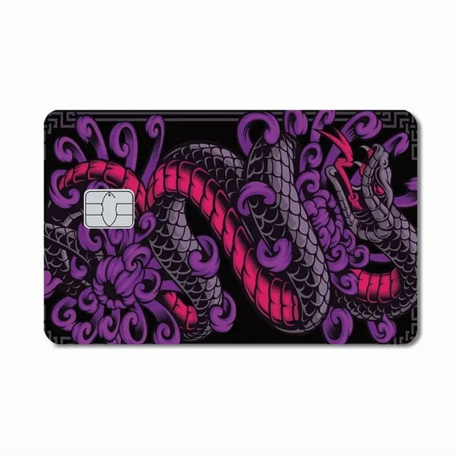 Credit Card Sticker Protective Film Anti-Scratch Transparent Adhesive