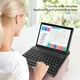 thumbnail image 3 of Tablet Con Teclado, Tableta De 10,1 Pulgadas, 4 GB De RAM, 64 GB De ROM, Tableta Octa Core Con Teclado, Tableta Portátil De 8800 MAh Para, 3 of 7