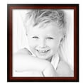 thumbnail image 2 of ArtToFrames 20" x 22" Matte mahogany Diploma Picture Frame, 20x22 inch Brown Wood Poster Frame (WOM-5108), 5 Pack, 2 of 6