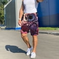 thumbnail image 6 of Sikiie Cute Flower Owl Mens Pajama Shorts, Lightweight Lounge Pant with Pockets Soft Sleep Pj Shorts for Men3X-Large, 6 of 6
