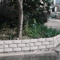 thumbnail image 3 of Imitation Stone Fence Fence Green Outdoor Fence Combination Fence Plastic Insert Ground Isolation Fence, 3 of 6