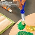 thumbnail image 2 of Pinceles multifunción de 6 piezas Pinceles de acuarela de pintura Convenientes pinceles para niños, 2 of 7
