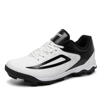 New Balance MENS 11.5 FuelCell 4040v7 Metal Cleats White Black Baseball NWOB New Balance Mens FuelCell 4040v7 Cleats 14 White Black Metal  main image 4