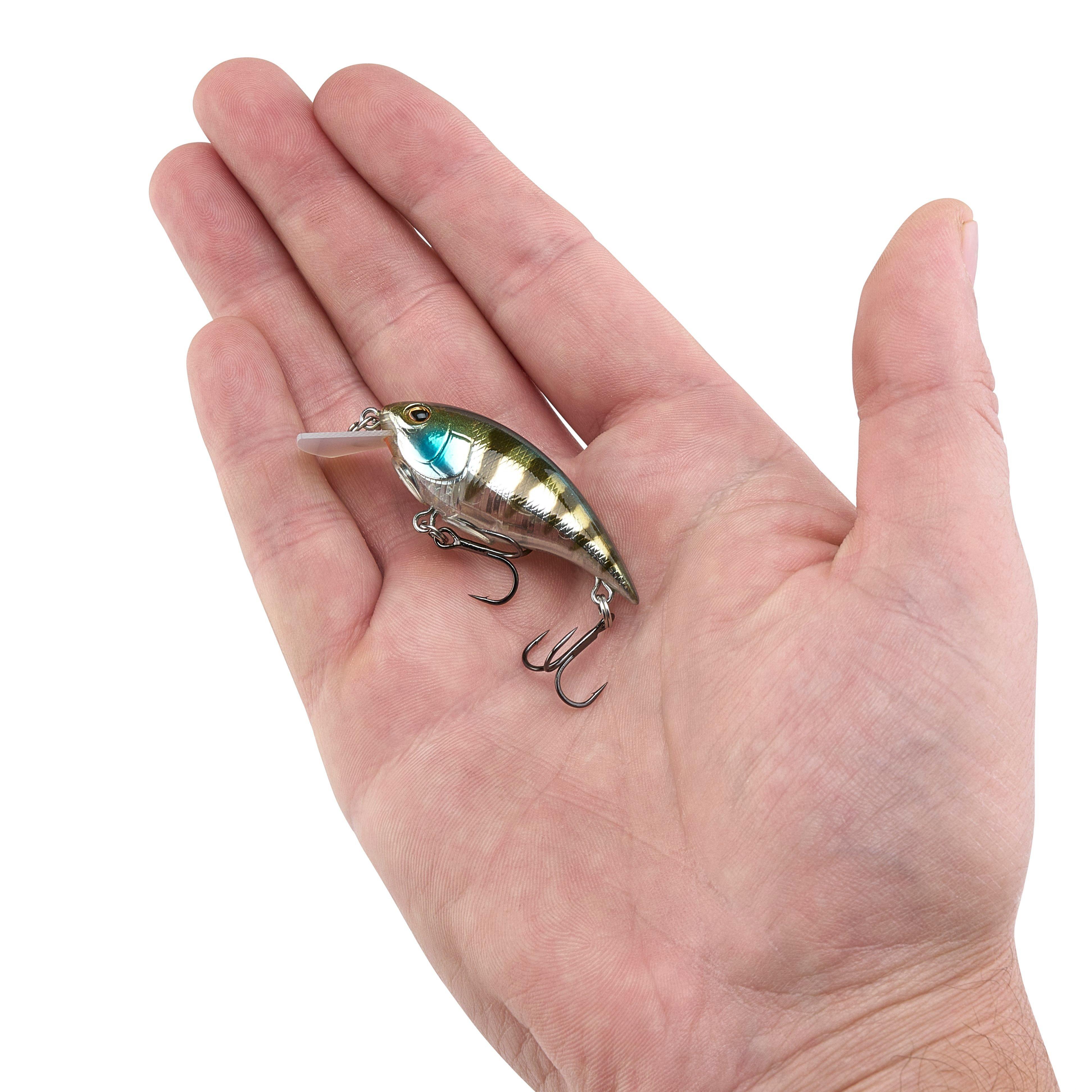 Berkley Shallow Money Badger Fishing Crankbait, 1.5 in, Hybrid Baitfish-Crayfish