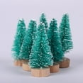 thumbnail image 4 of Mini Christmas Tree Sisal Silk Cedar Desktop Decoration Christmas Shooting Props Scene Decoration Table Decor for Home,12pcs/lots, 4 of 8