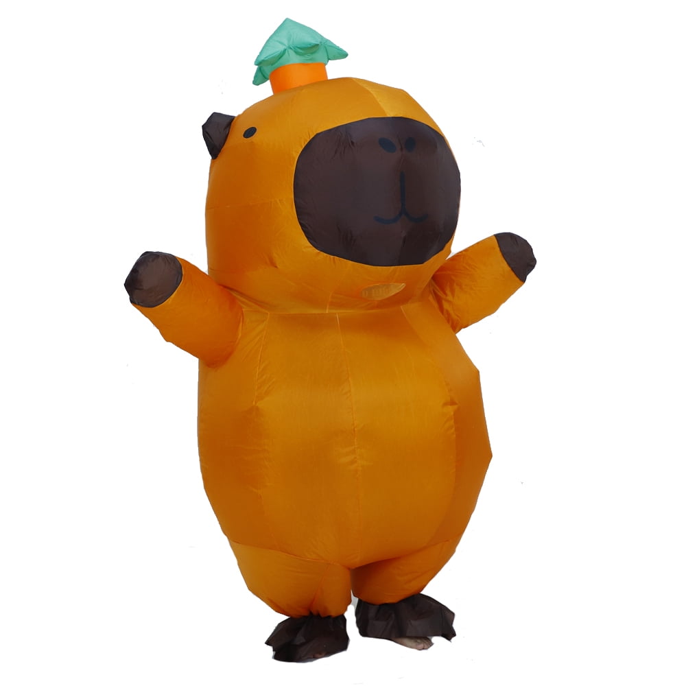 Funny Inflatable Capybara Costume Mascot Blow up Suits for Party Cosplay Halloween Cosplay suit