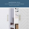 thumbnail image 2 of National Hardware 275504 12 in. Madison Bar Pull, Brushed Gold, 2 of 6