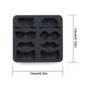 thumbnail image 5 of Billuyoard Molde de silicona para cubitos de hielo estilo caballero, molde para barba, bandeja para hornear galletas de gelatina, decoración del Herramientas y accesorios para hornear, 5 of 6