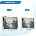thumbnail image 4 of FORMRS 13"-13.3" Laptop Sleeve Protective Case Soft Carrying Quilted Computer Bag Cover, Moon and House, 4 of 7