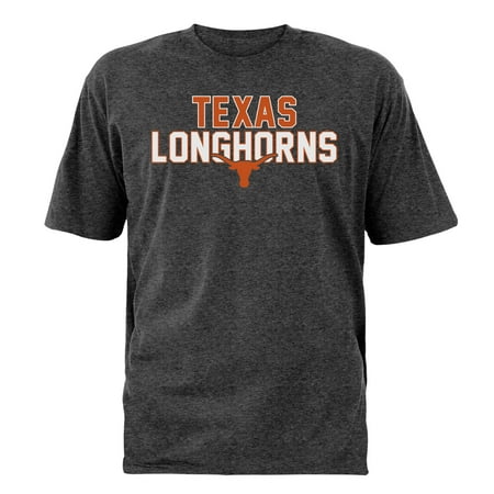 - Men's Heathered Charcoal Texas Longhorns Razor T-Shirt