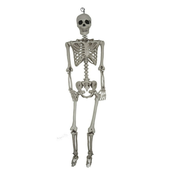 5Ft Hanging Skeleton Prop Halloween Decoration - Walmart.com