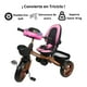 thumbnail image 4 of Triciclo Infantil Tipo Carriola con Bastón Ajustable Luz y Sonido-Rosa, 4 of 8