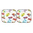 thumbnail image 7 of Daiia Cute Transport 2PCS Car Windshield Sun Shade, Foldable Sun Shield for Car Front Window, Auto Sun Blocker Visor Protector Universal for Truck SUV Pickup-Large, 7 of 7