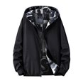 thumbnail image 5 of Mens Waterproof Rain Jacket Windbreaker Lightweight Coat Mens Raincoat Outerwear, 5 of 9