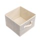 thumbnail image 1 of Nvzi Cubos de almacenamiento plegables de tela, cestas organizadoras para guardería, sala de juegos, niños y sala de estar, 28 x 28 x 20 cm (beige), 1 of 4