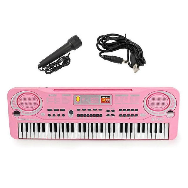 61 Keys Piano Keyboard, 61 Mini Keys Portable Music Keyboard for Beginner Children