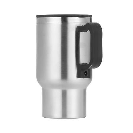 

12V 500ML Portable Cup Kettle Travel Coffee Mug Electric Stainless With Cigar Lighter Cable Car Water Keep Warmer Kettle