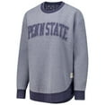 thumbnail image 2 of Women's Pressbox Navy Penn State Nittany Lions Ponchoville Pullover Sweatshirt, 2 of 3