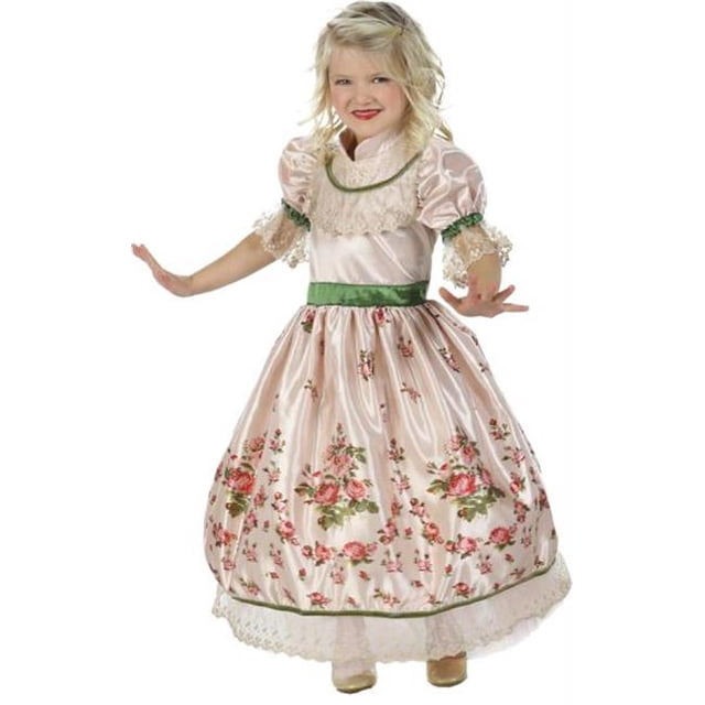 Morris Costumes PP4444LG Vintage Red Riding Hd Child 10